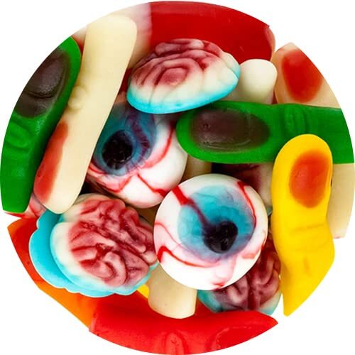 Gummies Soft Gummy Candies Missing Body Parts Shape FREE SHIP