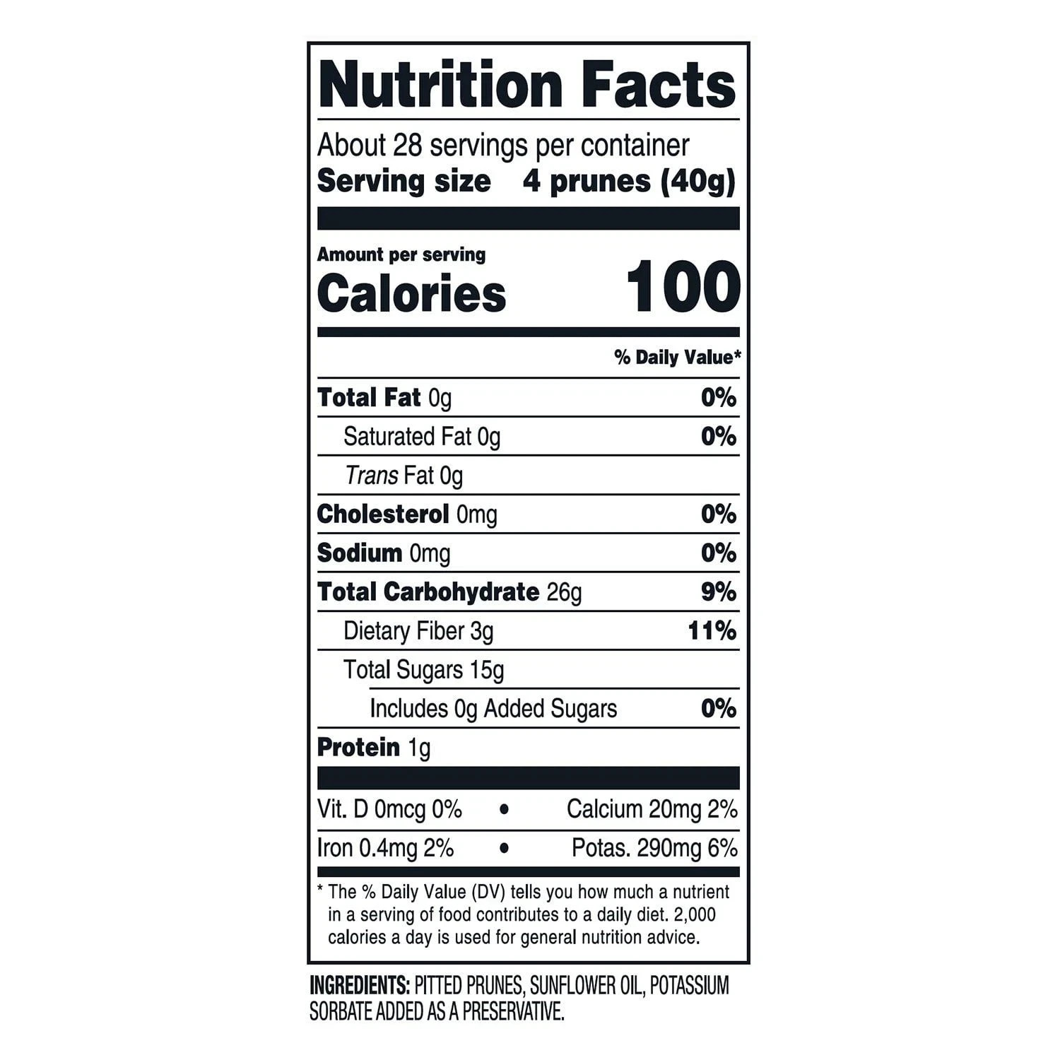 2 PACK – Member’s Mark Dried Pitted Prunes, 40 oz (Total 80 oz) FREE SHIPPING
