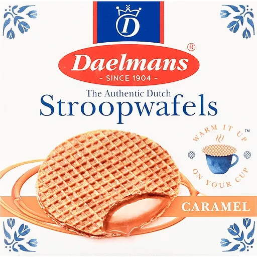 Daelmans Caramel Stroopwafels, 10.94 oz, 8 Count