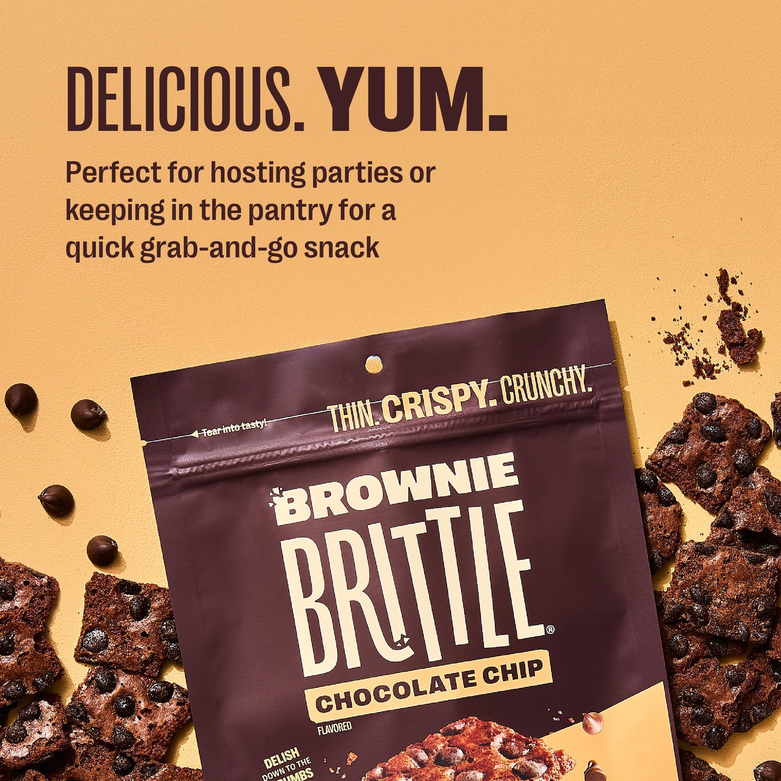 – Original Chocolate Chip Thin and Crispy Sweet Snacks, Family Size (Pack of …