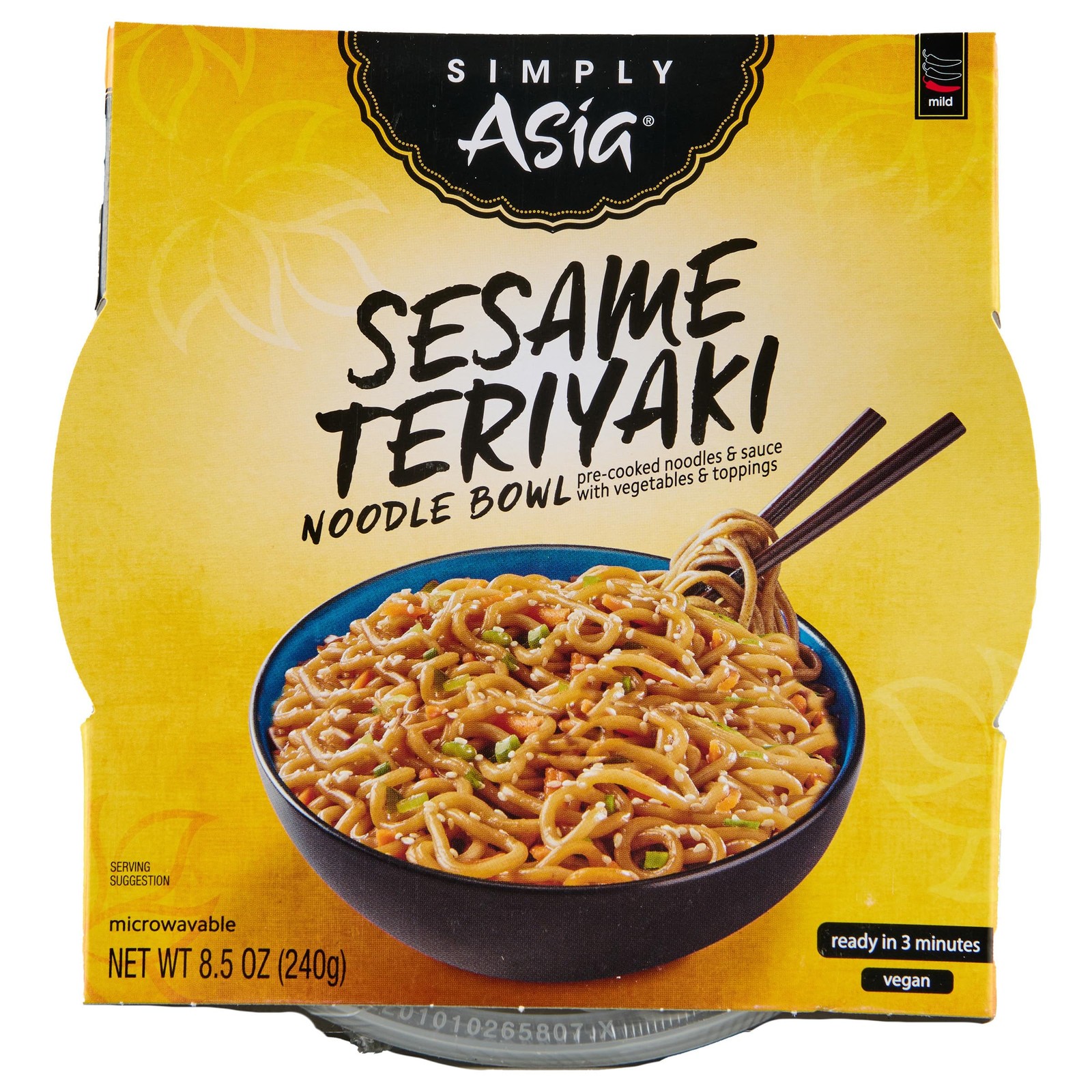 Simply Asia Sesame Teriyaki Noodle Bowl, 8.5 Oz Ounce (Pack of 1)