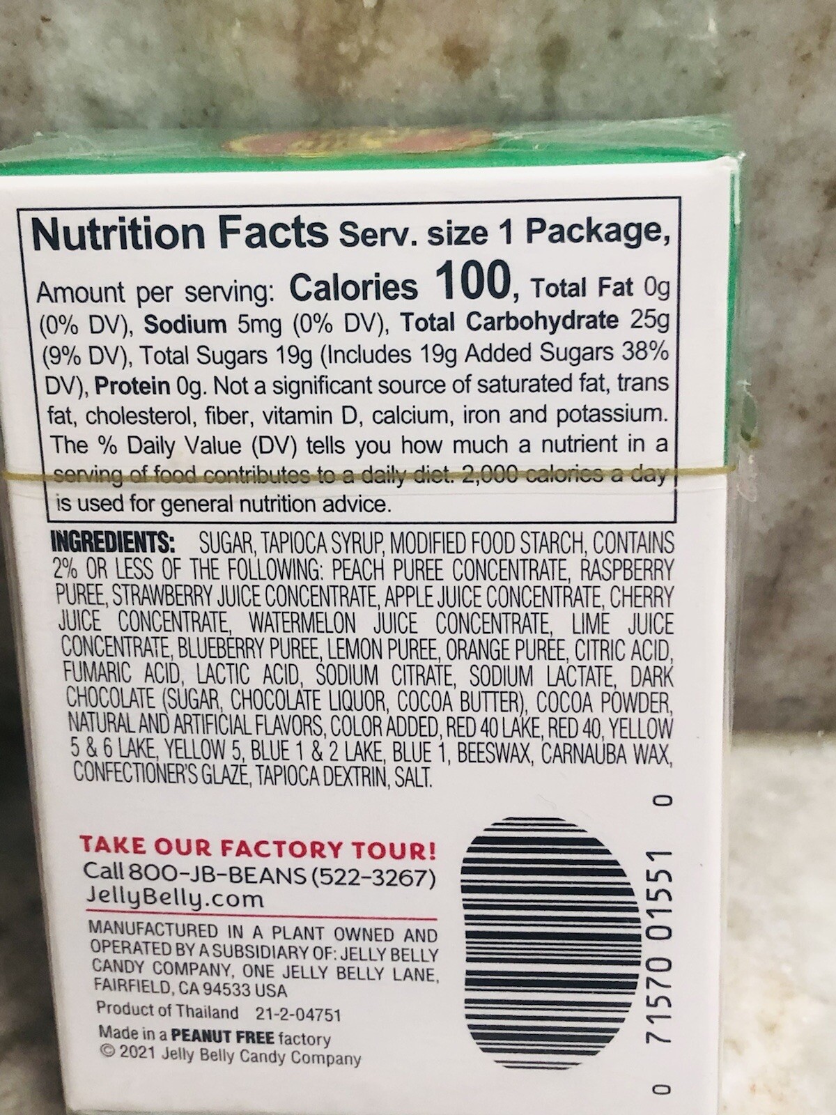 Jelly Belly Kids Mix. 1oz/28gm. 20 Flavors Kids Love!