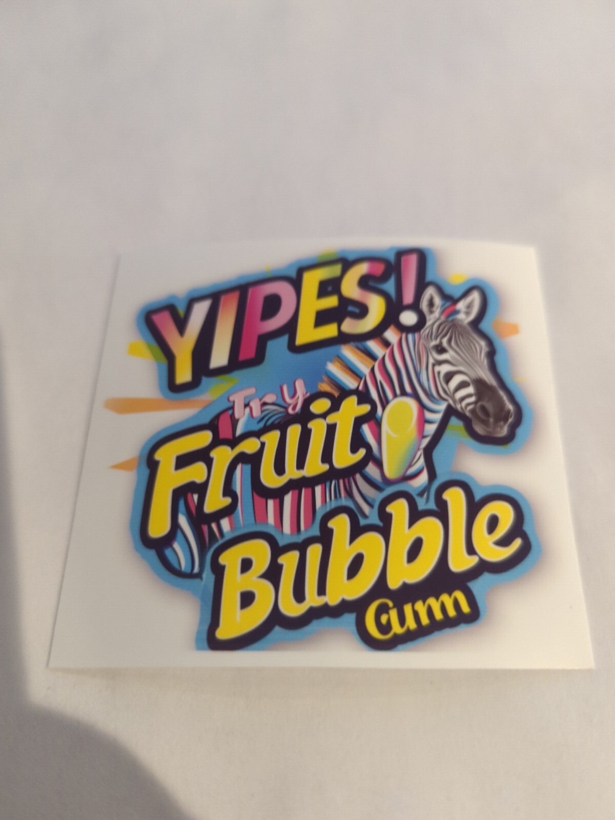 Discontinued Fruit Stripe Gum Zebra Pack – Great for your Car, Coffee Cup, Mug