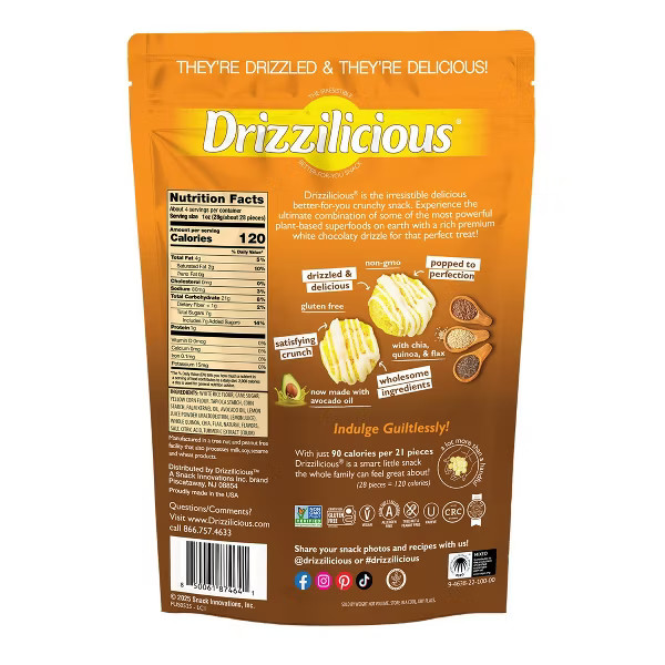 Drizzilicious Lemon Drizzled Mini Rice Cake – 4oz