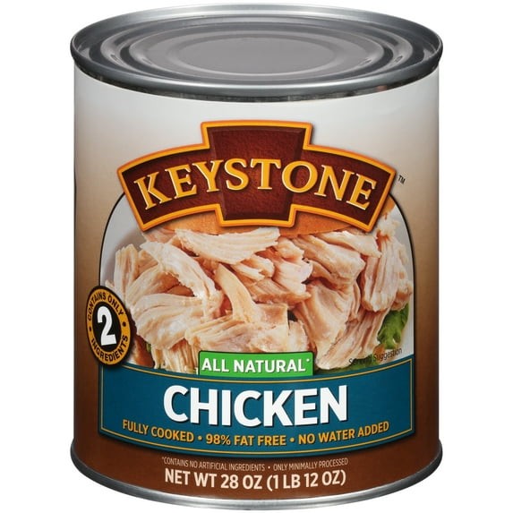 Keystone All Natural Chicken, 28 oz Can (2 Pack) Free Ship