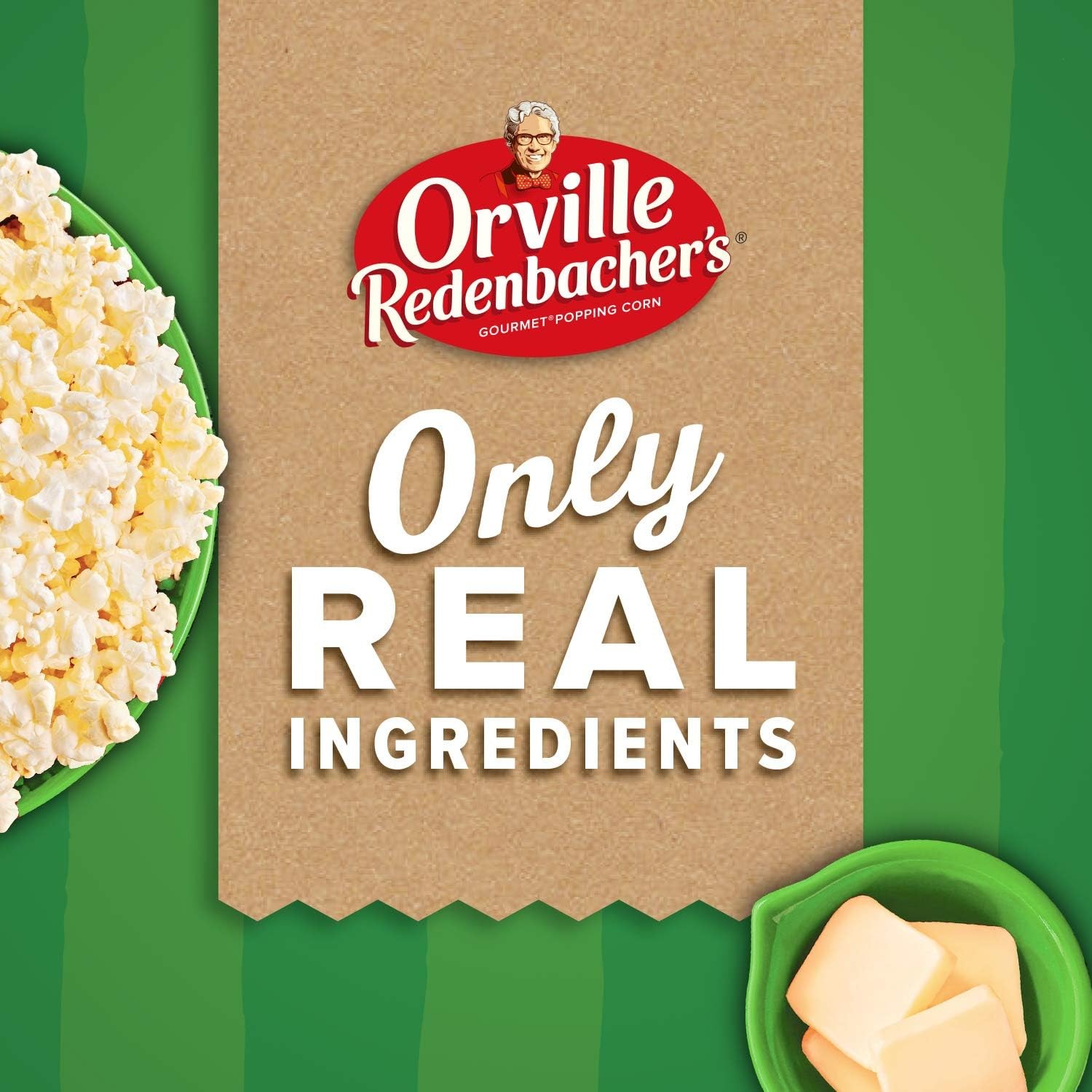 Orville Rcher’s Microwave corn, Smart! Butter Flavor, Fiber