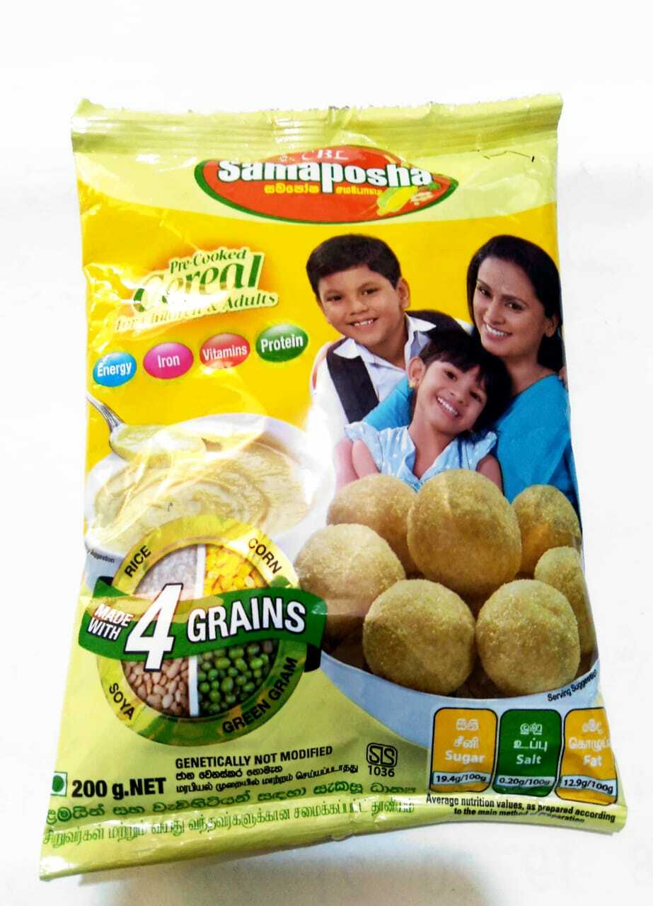 BREAK FAST CEREAL SAMAPOSHA FOOD HEALTHY BASED MORNING ENERGY PRE COOKED 200G .