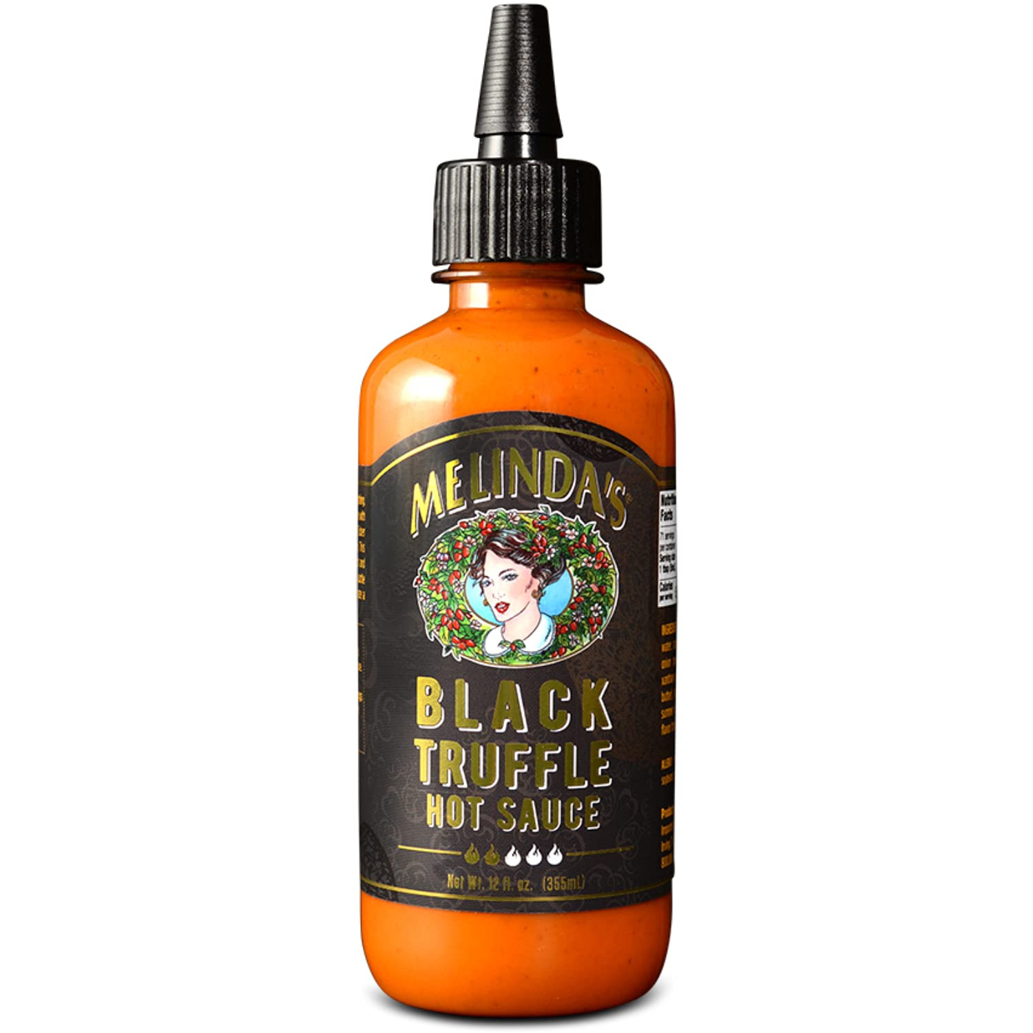 Melinda’S Black Truffle Hot Sauce – Gourmet Truffle Hot Sauce Made with Fresh In
