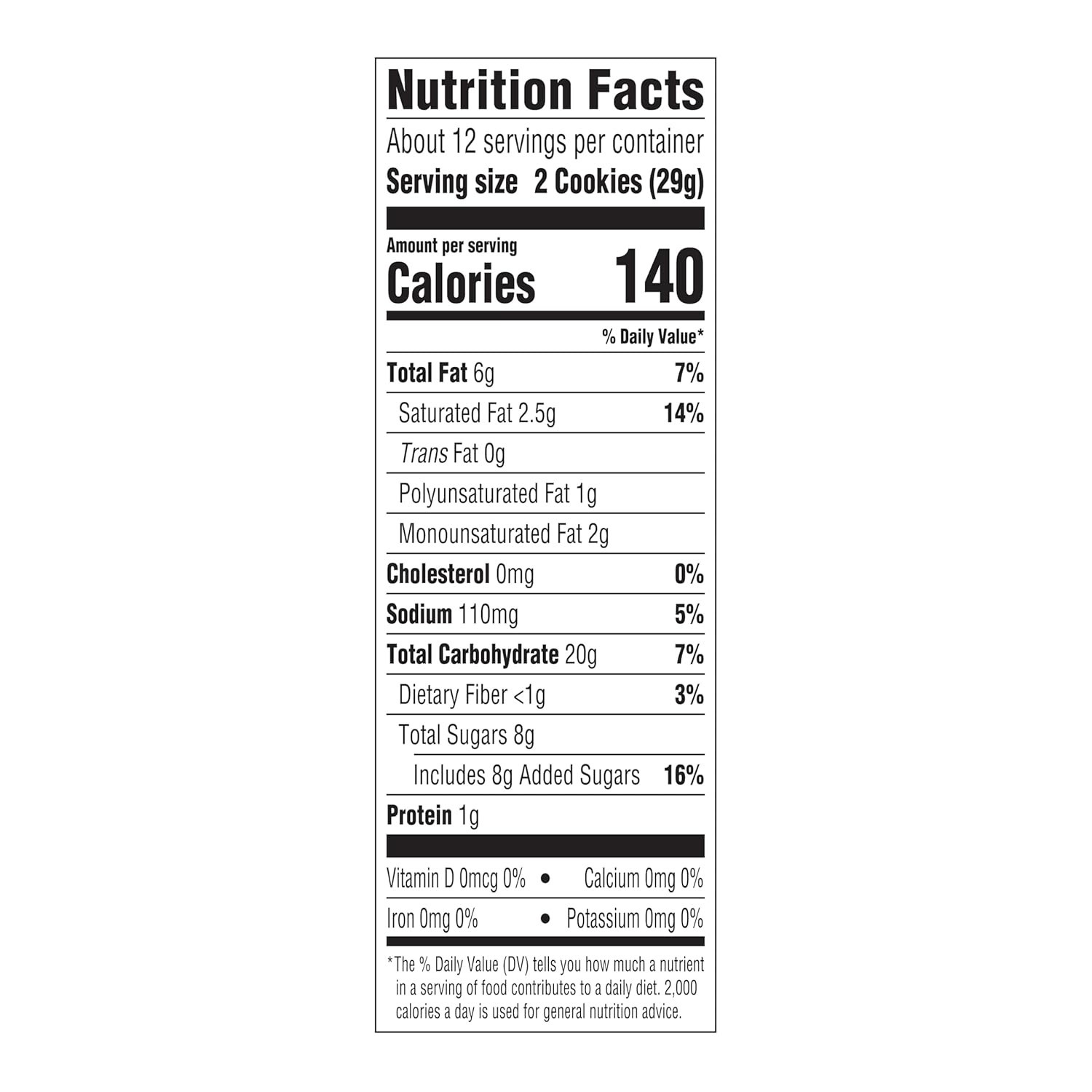 12 oz Box of High Fiber Oatmeal Cookies – Kosher, Perfect for Family Gatherings