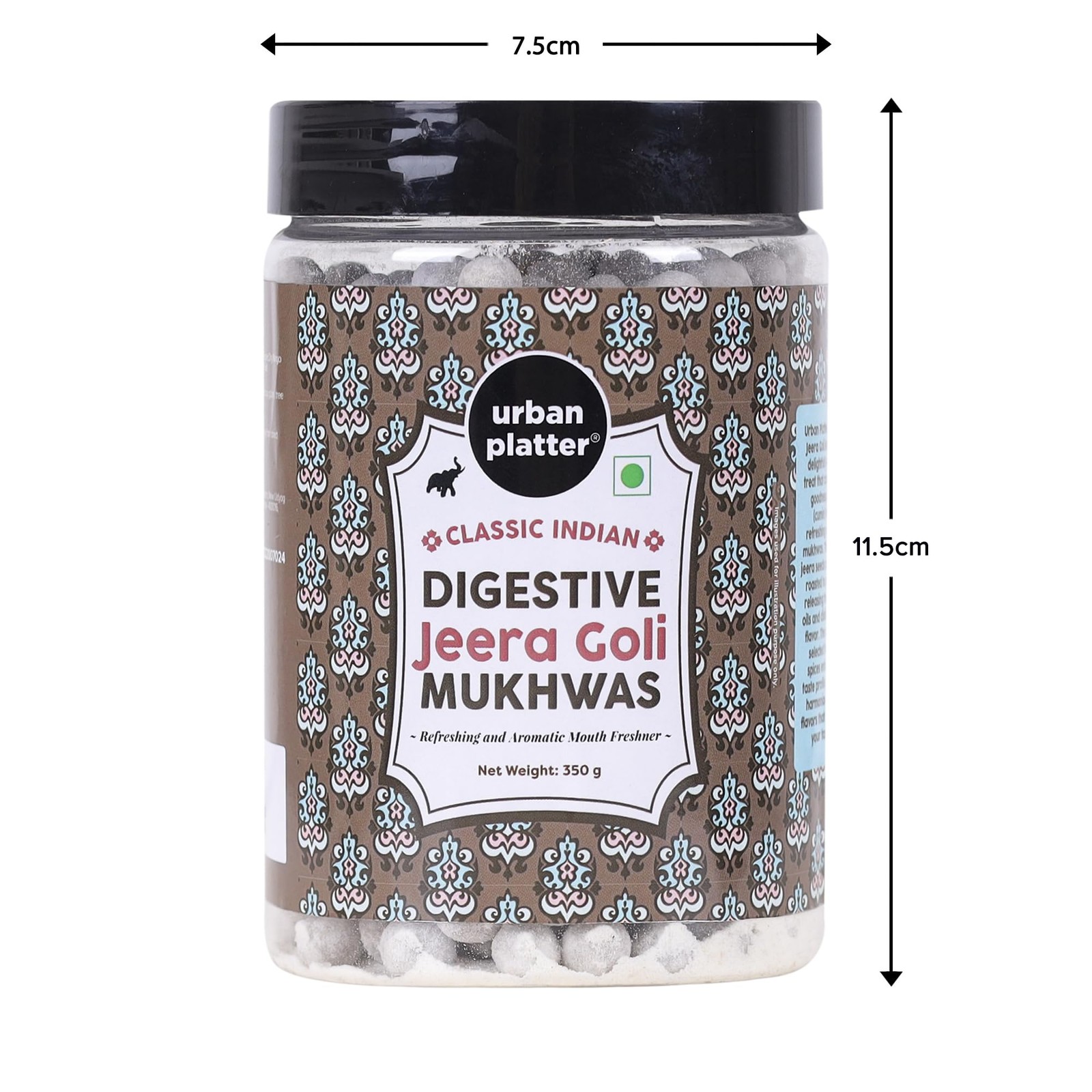 Urban Platter Jeera Goli Digestive Mukhwas Mouth Freshener 350g