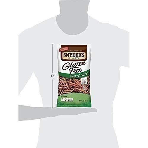 Snyder’s of Hanover All Natural Gluten-Free Pretzel Sticks 8oz. (Pack of 2)