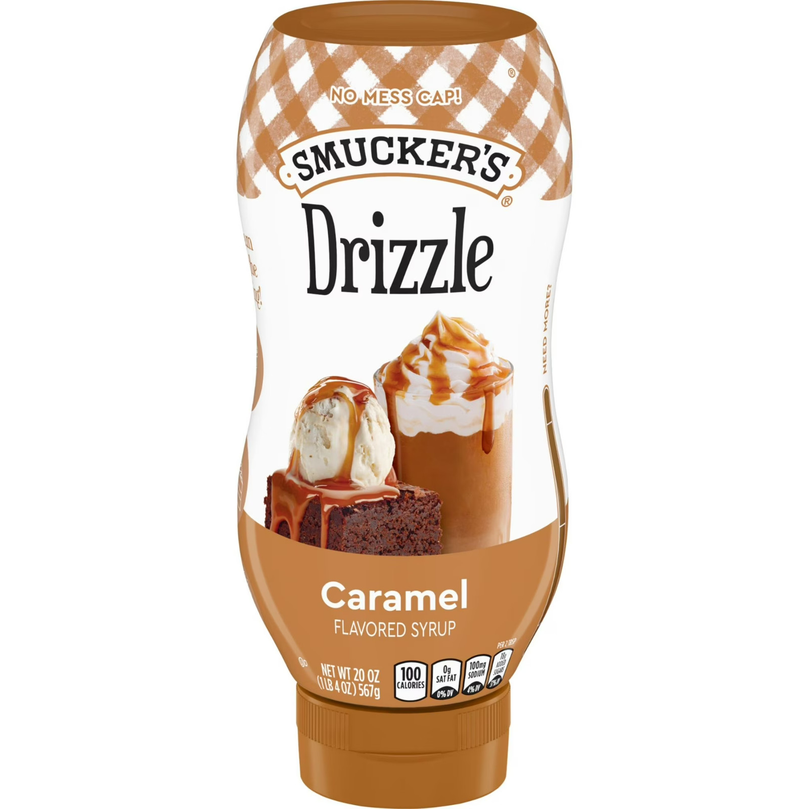 Smucker’s Drizzle Caramel Flavored Syrup, 20oz