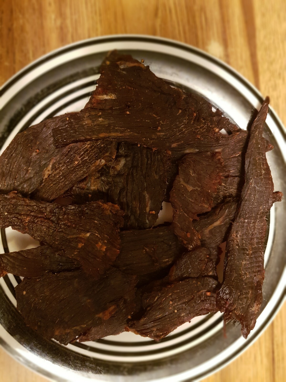 one pound plain no ingredients beef jerky