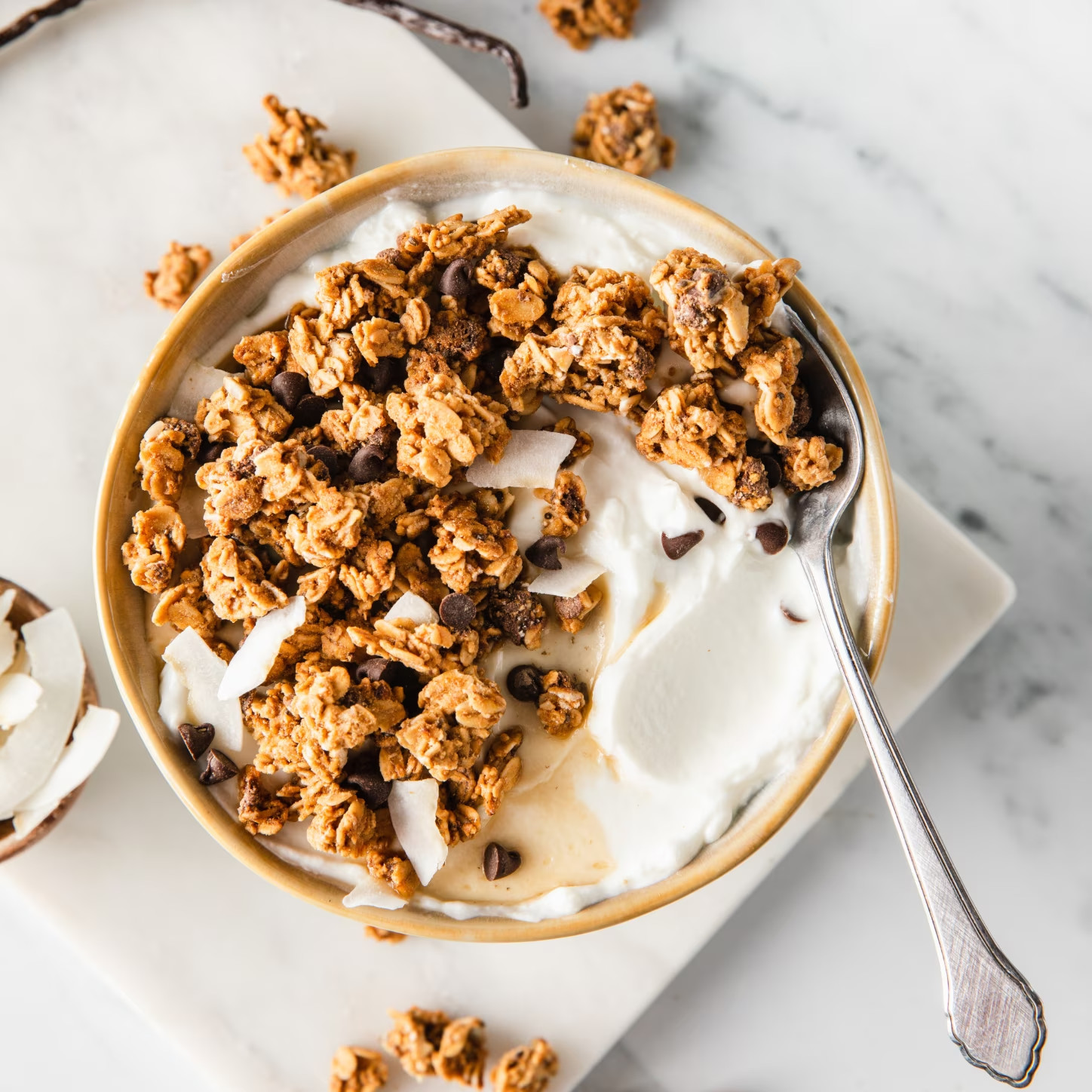 Purely Elizabeth Ancient Grain Granola, Vanilla Chocolate Chip, 10 oz Bag..