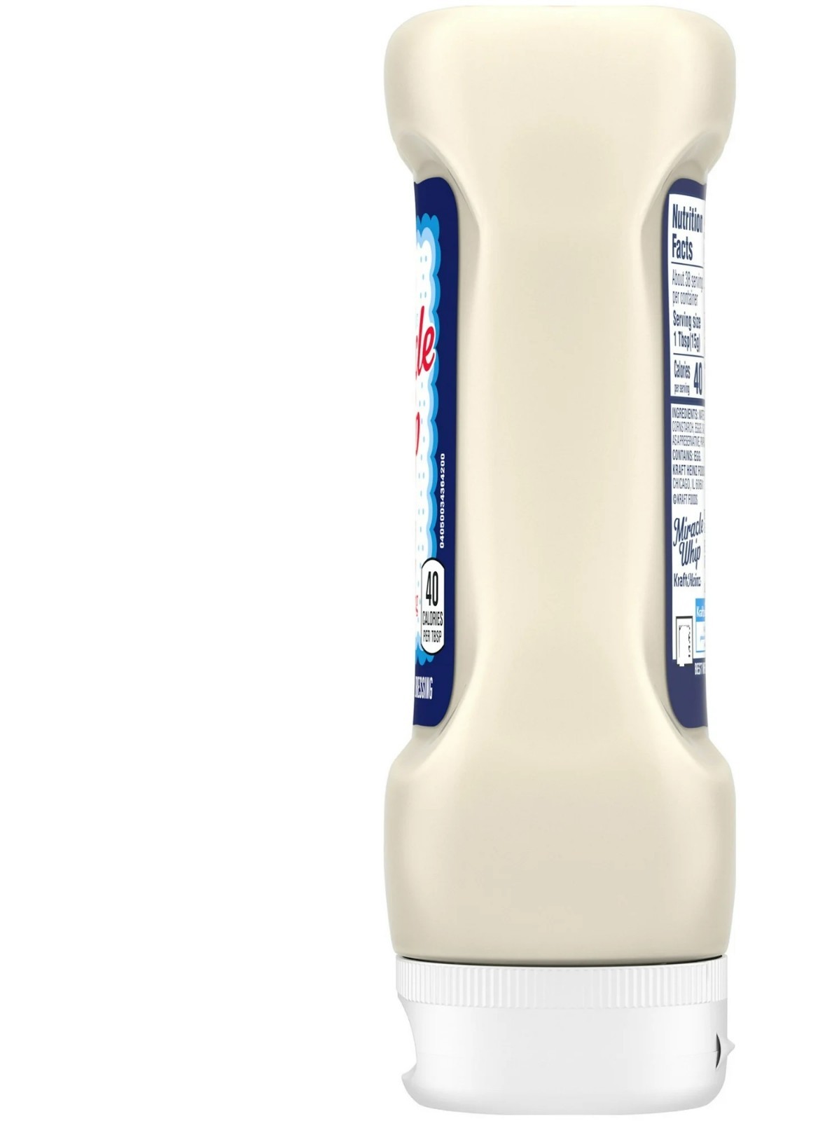 Miracle Whip Mayo-Style Dressing in a 19 fl oz Squeeze Bottle