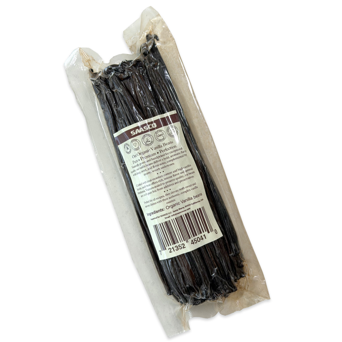 Tahitian Vanilla Beans Premium Grade A Whole Pods 1/2 Pound