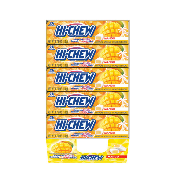HI-CHEW MORINAGA MANGO CANDY (BULK LOT) 9 BRAND NEW SEALED BOXES