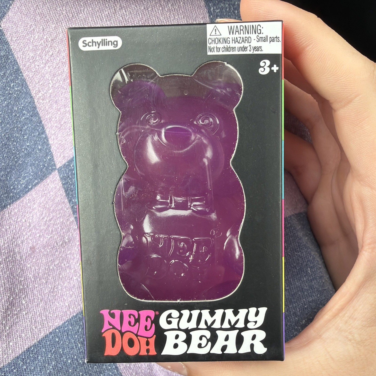 Needoh Gummy Bears PURPLE NEW IN BOX – AUTHENTIC Same Day Ship