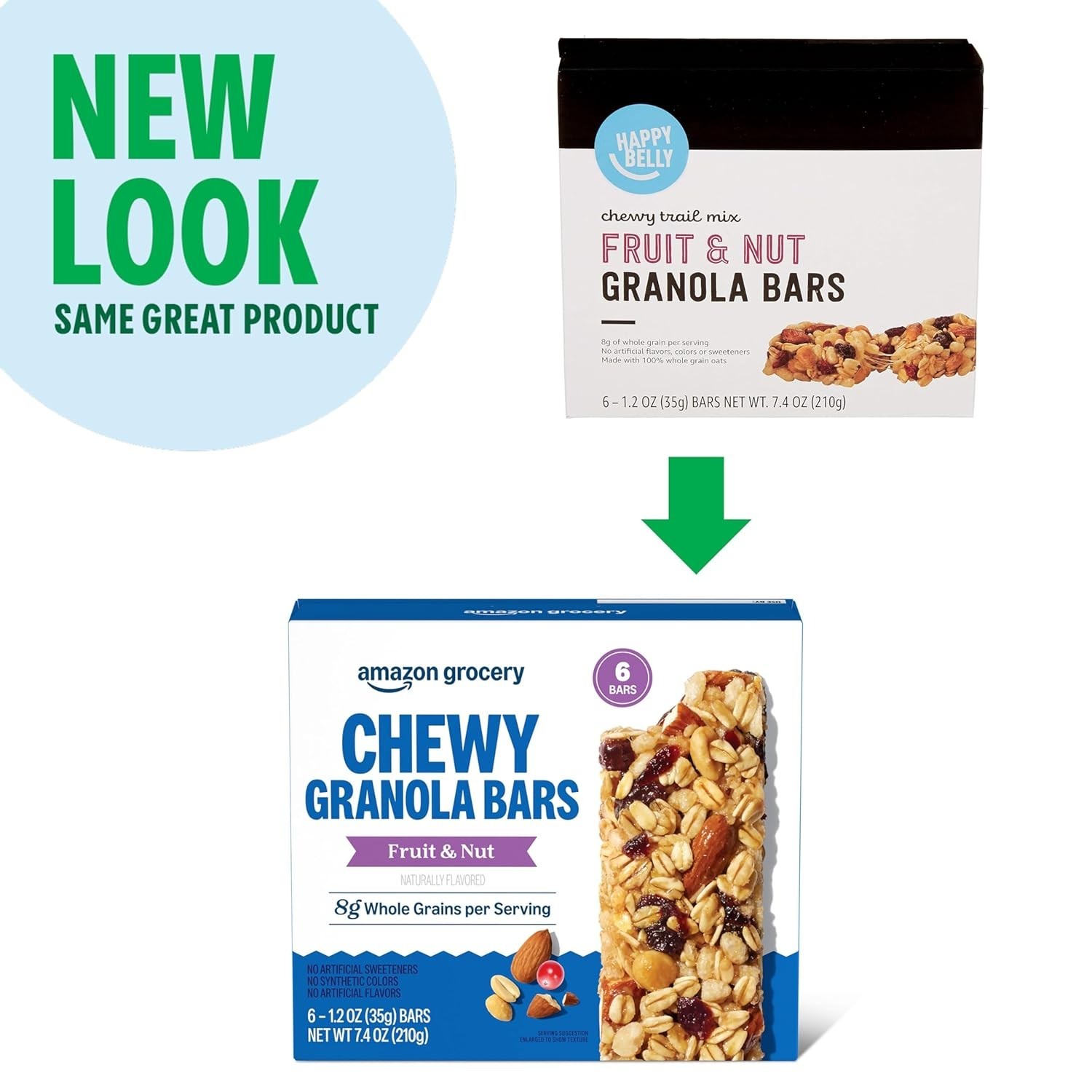 Convenient 6 Ct Fruit & Nut Granola Bars – Perfect for Hiking & Outdoor Use