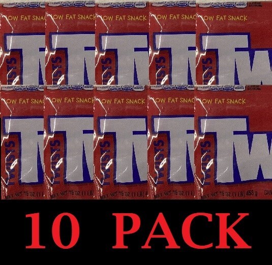 10x TWIZZLERS Twists CHERRY Licorice 16 oz Bag 1 LB – 10 PACK