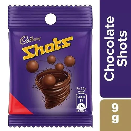 Cadbury Dairy Milk Chocolate Shots (64 Units x 9 Gram each fast ship usps