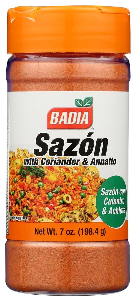 Sazon with Coriander and Annatto – 7 oz 3 pack 7 Ounce (Pack of 3), No Color