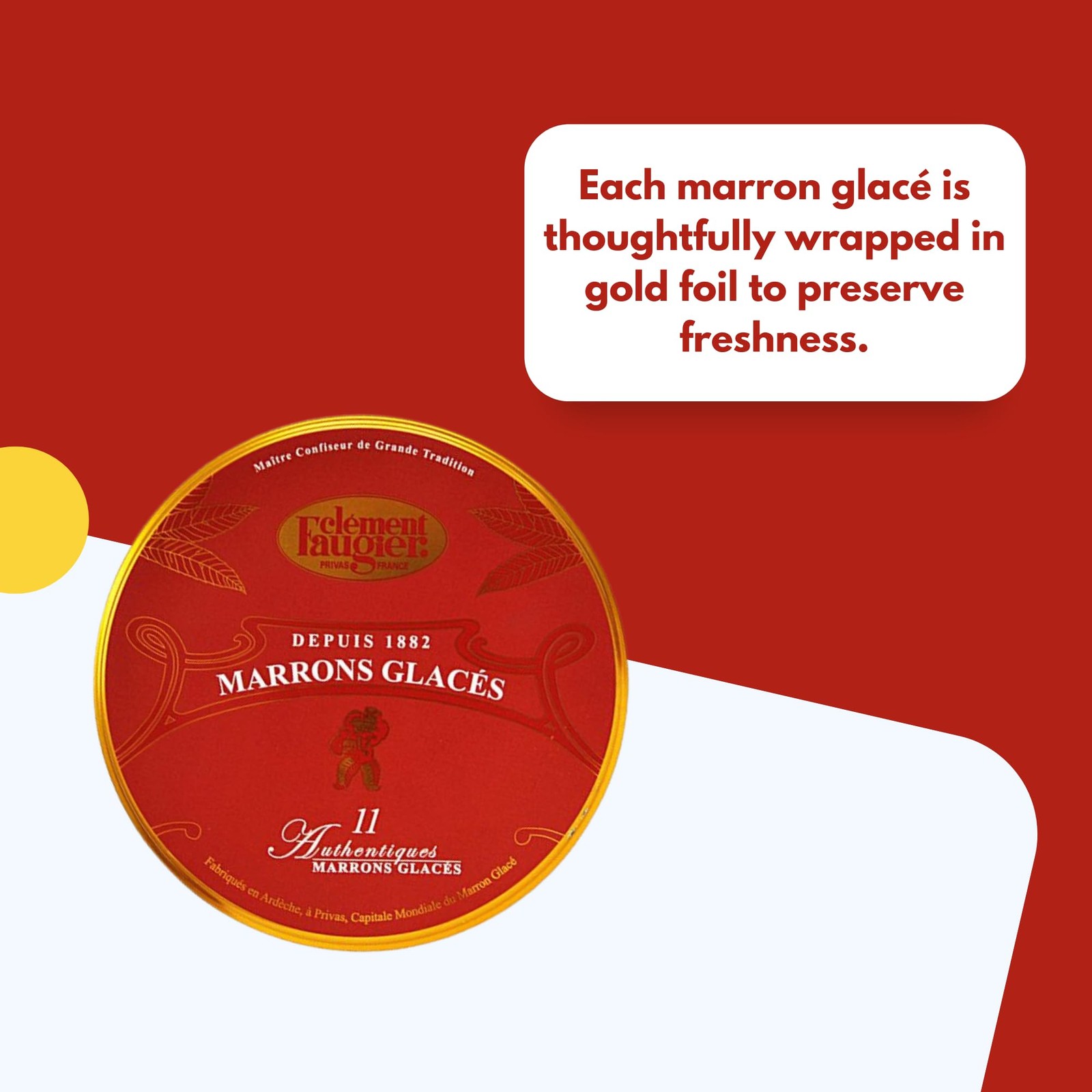 Marrons Glaces – Candied Chestnuts, 9.17 oz.