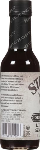 5 Fl Oz Stubb’s Hickory Liquid Smoke – Gluten-Free & Flavor Enhancer