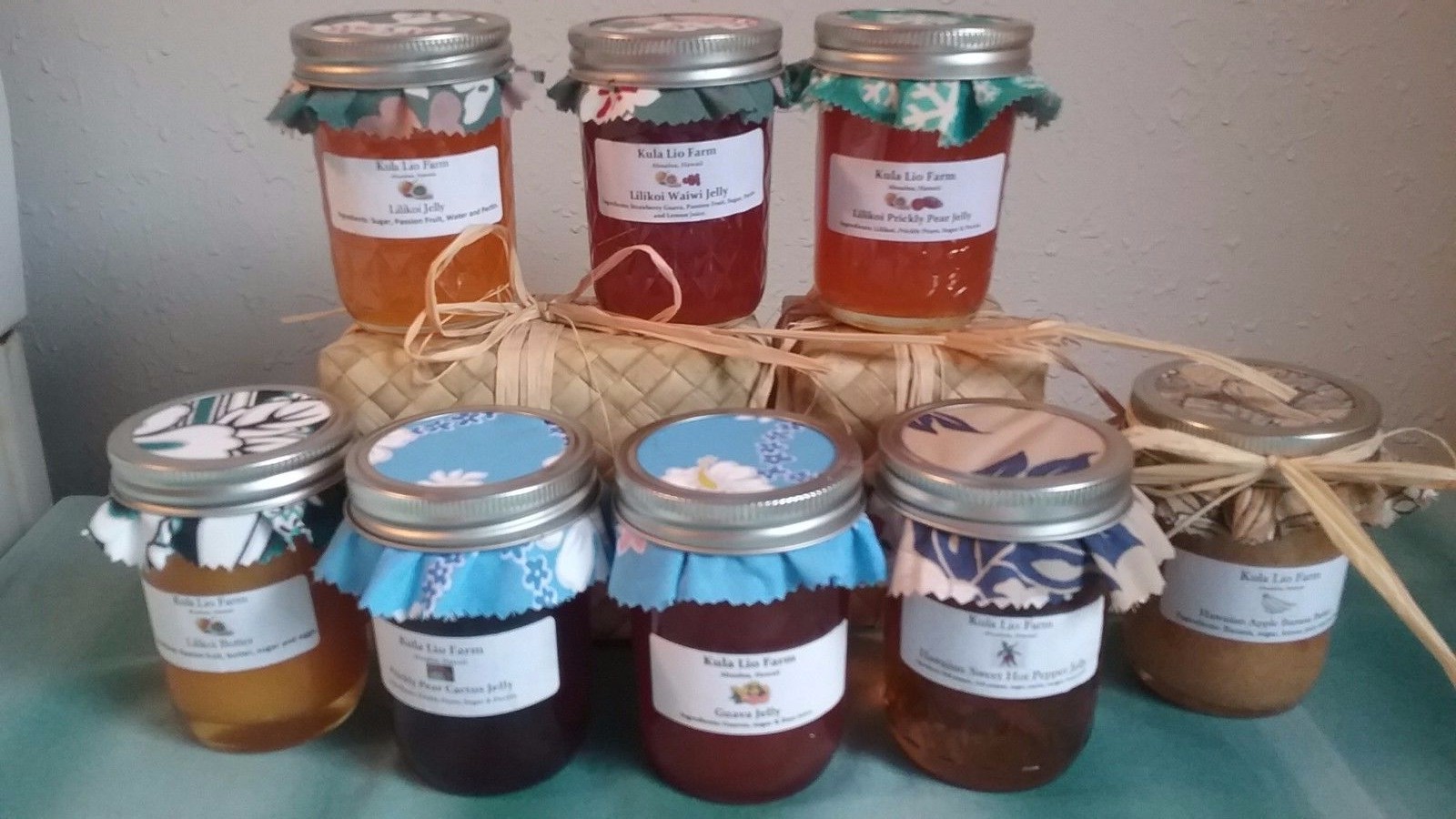 Made in HAWAII Wild Tropical Fruits & Berries JELLIES JAMS & BUTTERS ~ 8 oz