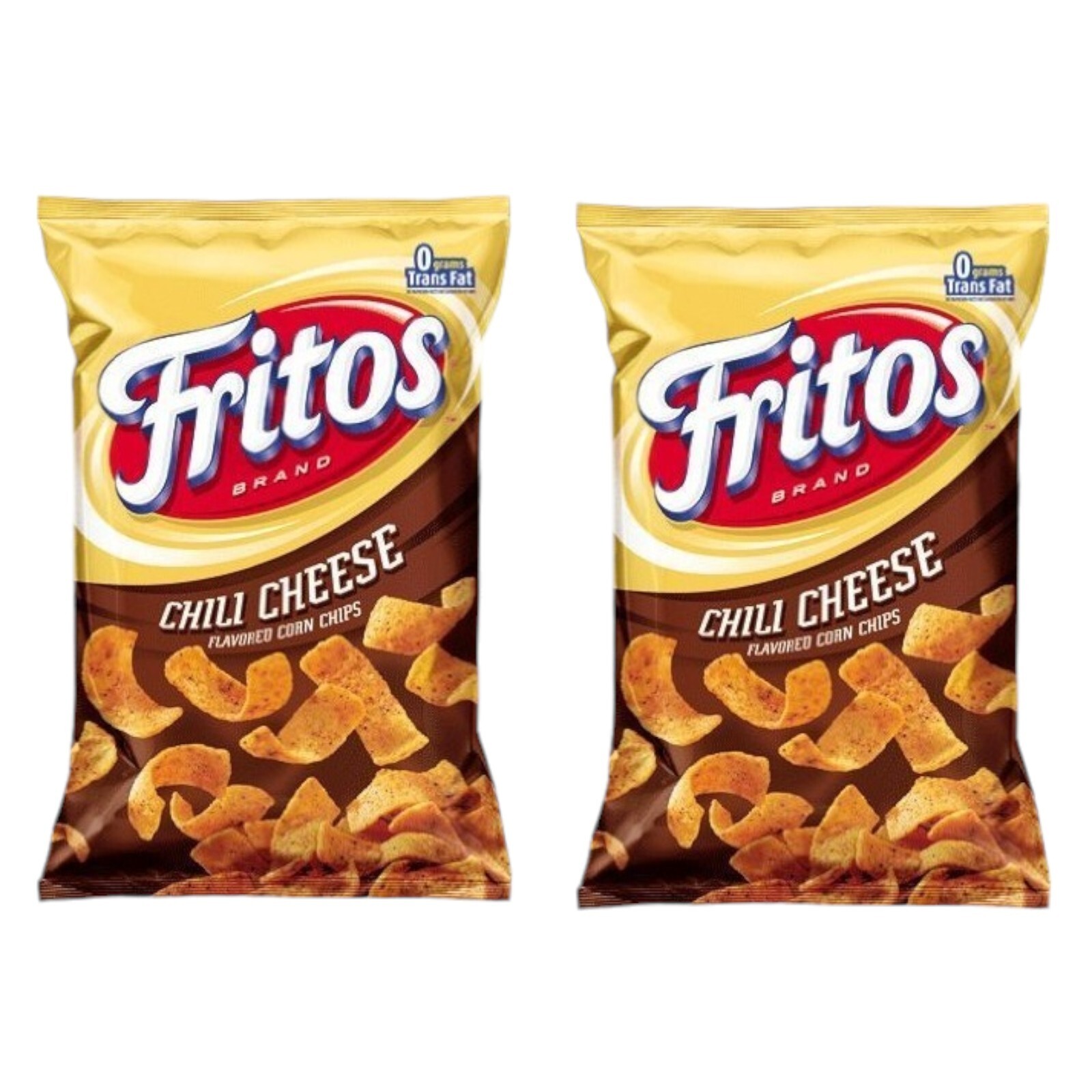 Fritos Chili Cheese Corn Chips Frito Lay Crunchy Chips 9.25oz 2 Pack