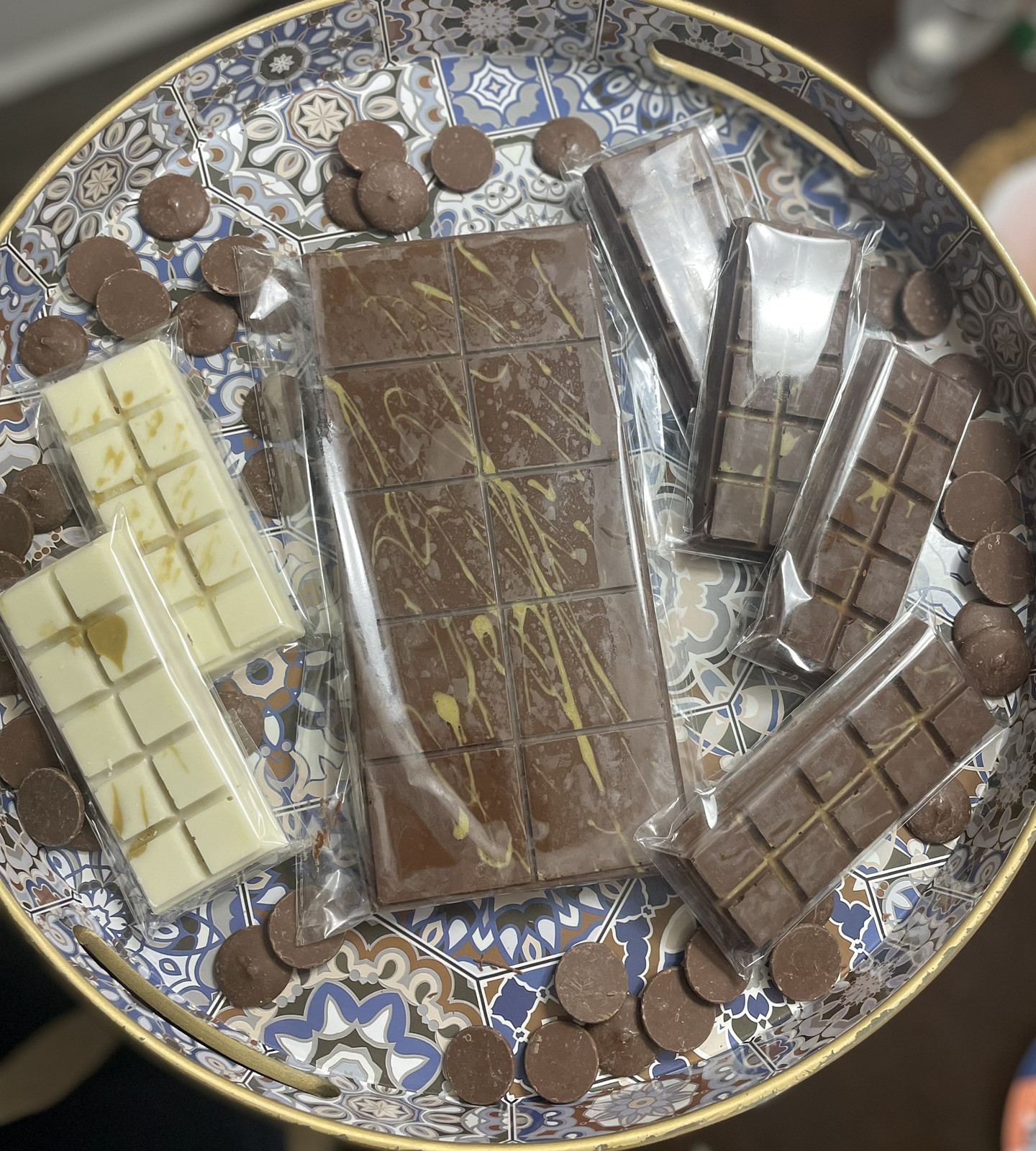 Dubai Chocolate Bar Jumbo Pistachio 450 Gram Huge