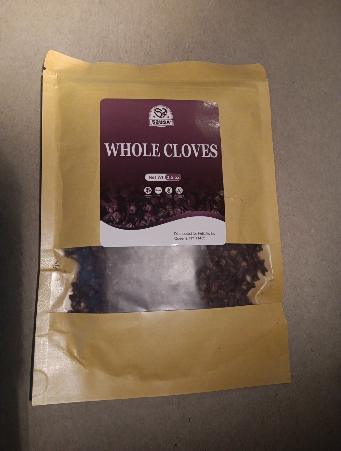 52USA Whole Cloves 3.5 oz (Pack of 1)