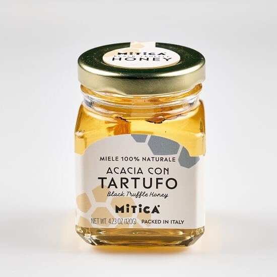 MiTica Acacia Con Tartufo Truffle Infused Honey 4.5 oz Jar NEW SHIPS FREE NOW
