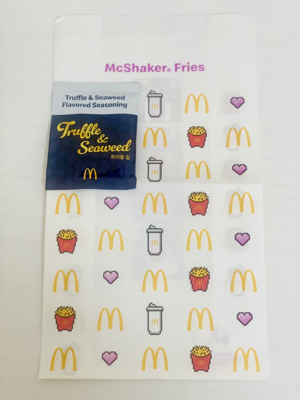 NEW! McDonald McShaker Fries Seasoning Shake Shake Fries Powder – Truffle Flavor