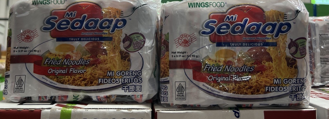 2 Bags Mi Sedaap Instant Fried Noodles Original Flavor Mi Goreng 印尼干捞面