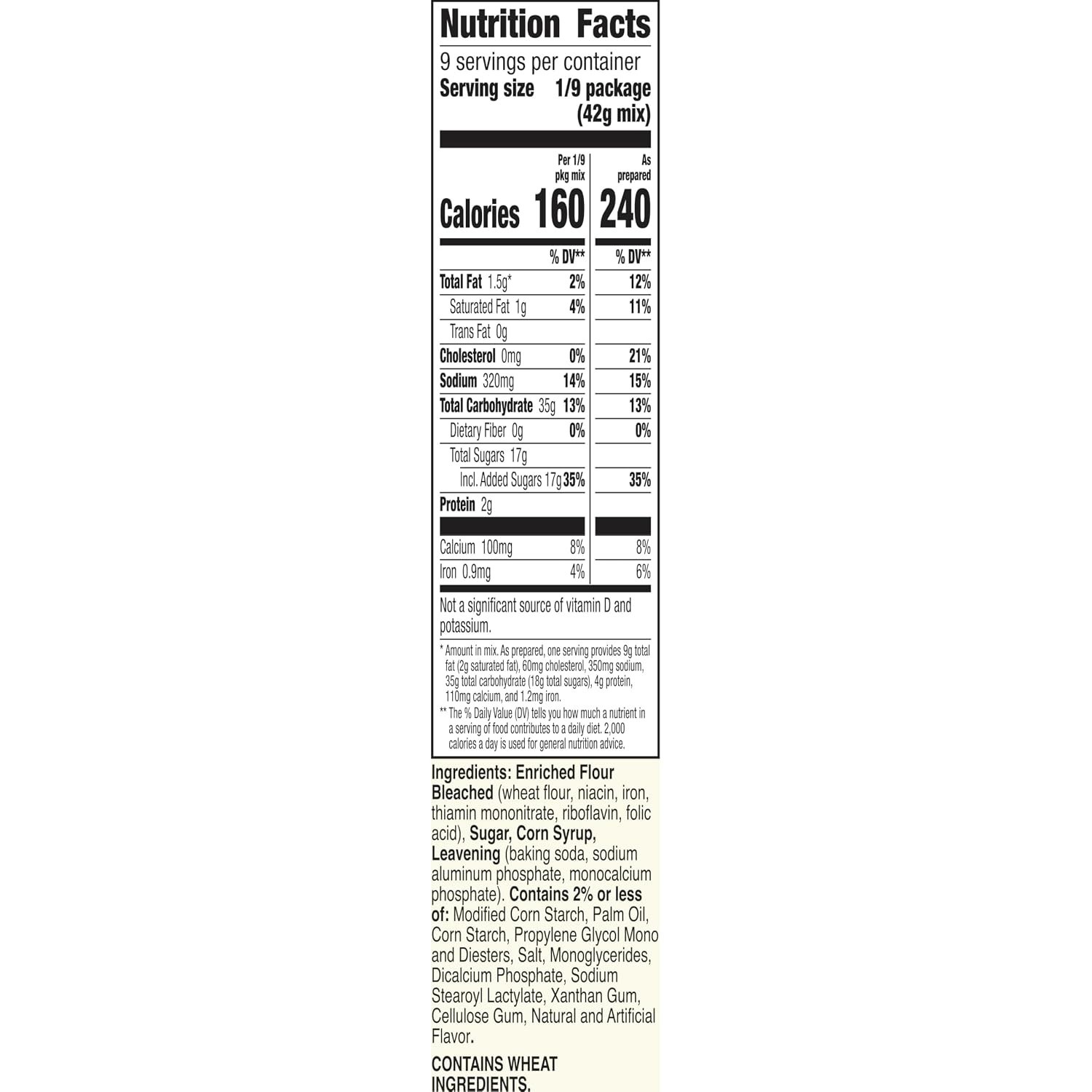 Betty Crocker Delights Super Moist French Vanilla Cake Mix, 13.25 oz