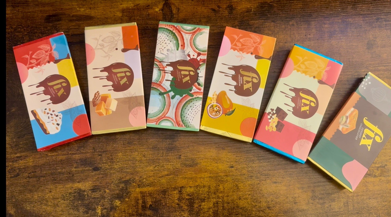 6 Original FIX Dubai Chocolates — (Full Assortment Box)