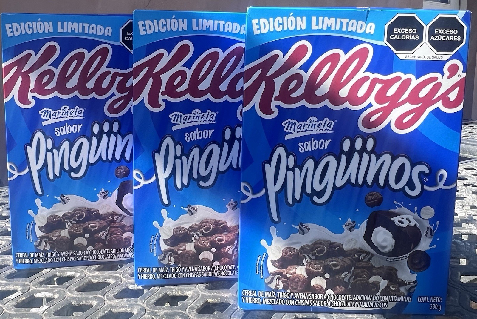 3- KELLOGG’S MARINELA PINGÜINOS SPECIAL EDITION PINGUINOS CEREAL (290g) Mexico