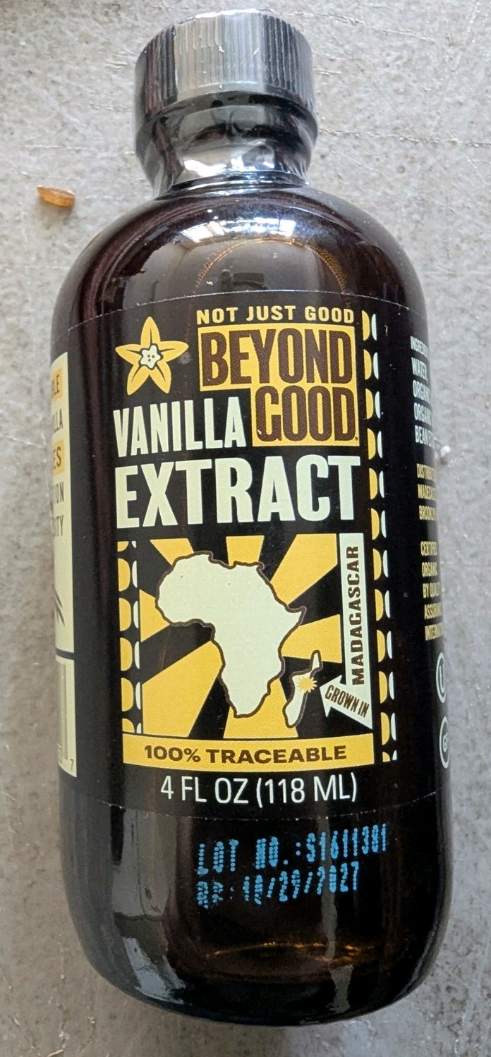 Beyond Good vanilla extract from Madagascar (UNOPENED)