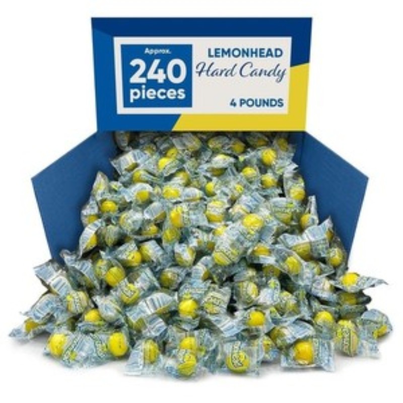 6x Lemonhead Ropes Candy Soft Sweet Treats New Sealed Fresh Lot 3oz