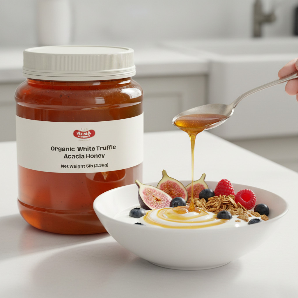 White Truffle Acacia Honey – Italian Gourmet Honey 5 lb (2.3 kg)