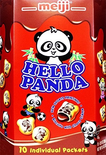 Chocolate Panda Cookies Family Pack – 9.1 oz, 10 Individual Snack Packets