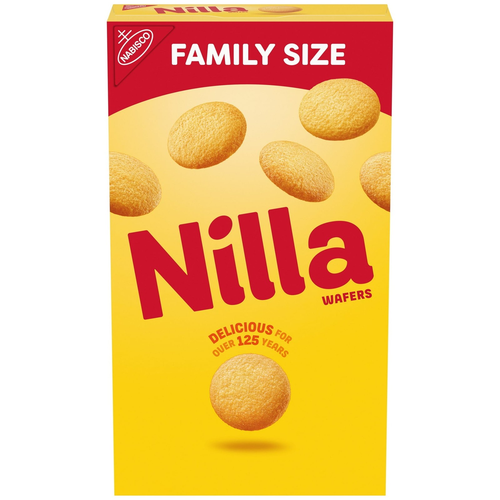 Nilla Wafers Cookies Vanilla Flavor Family Size 15 oz Box,Free shipping.