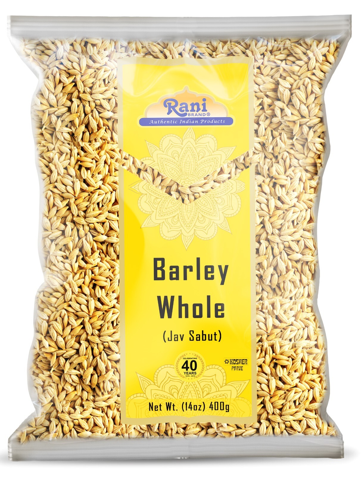 Rani Barley (Jav) Whole With Husk (Non-hulled) 14 oz (400g)