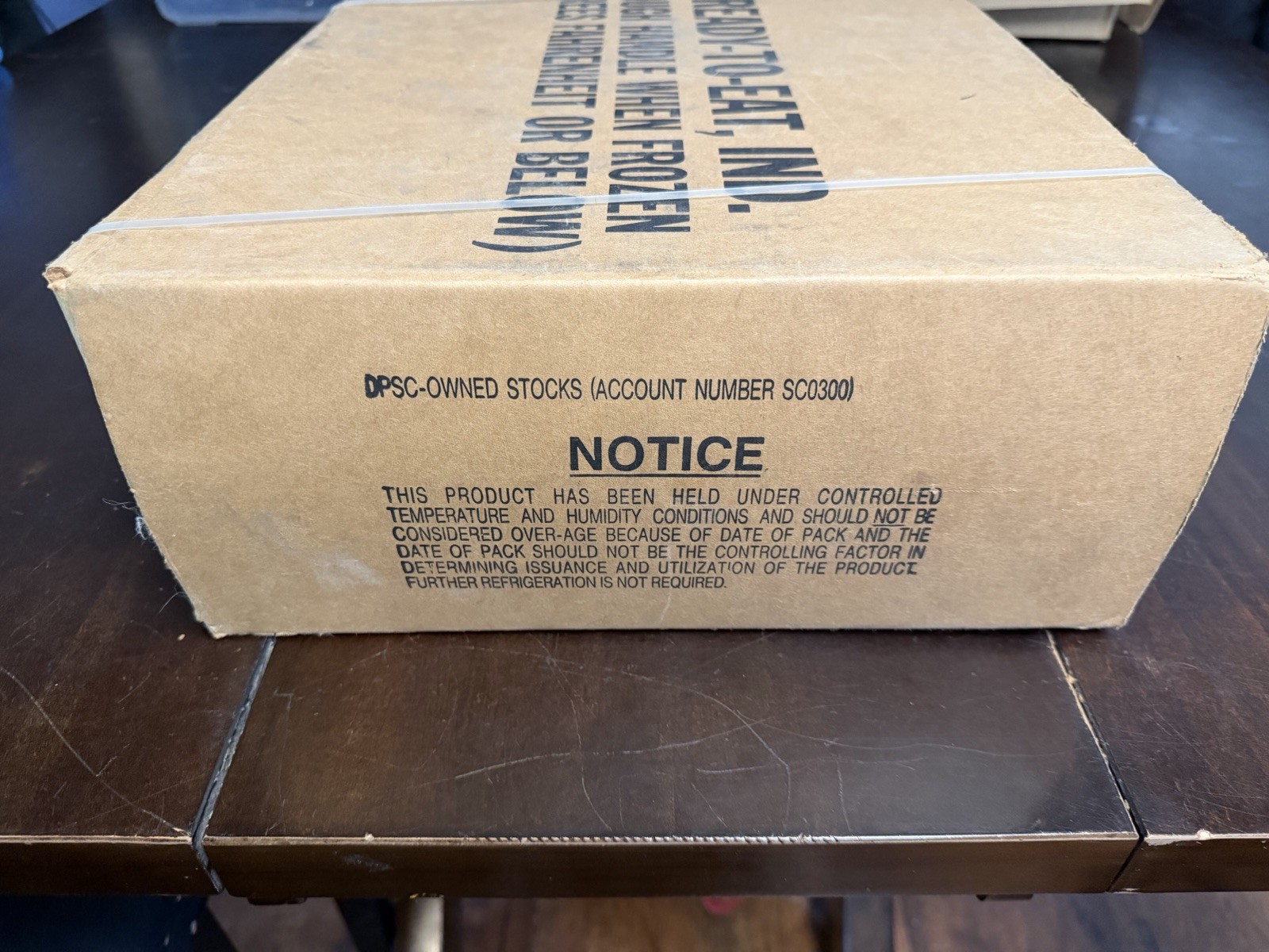Vintage So-Pak-Co Meal Ready-To-Eat MRE Case 12 Meals 1993 USA DLA13H92CZ103