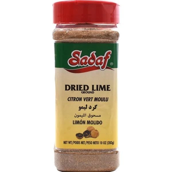 Sadaf Ground Dried Lime – Powder for Cooking 10 Ounce (Pack of 1)