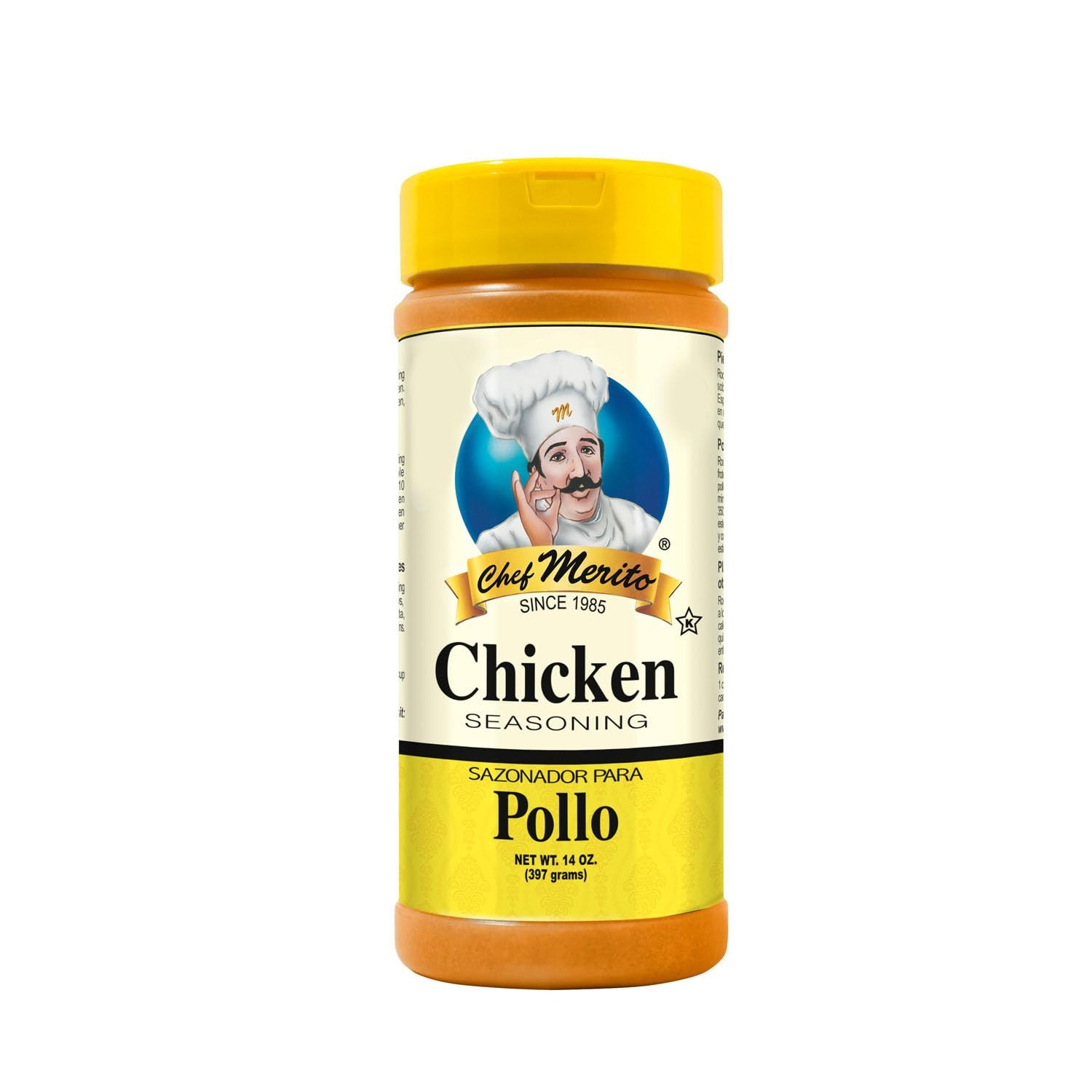 Chef Merito Chicken Seasoning 14 Ounce Authentic Latin Flavor For Delicious M…