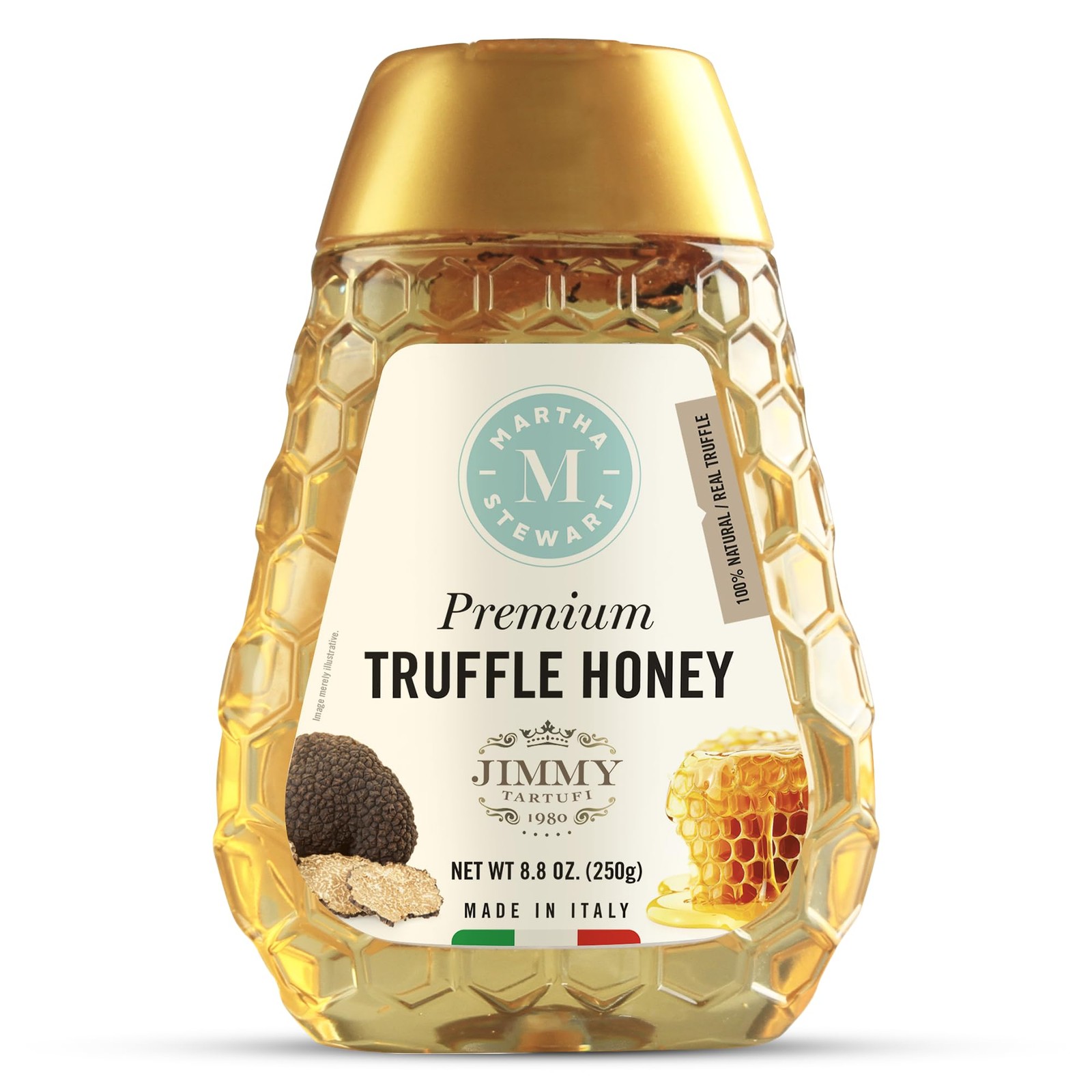 Martha Stewart & Jimmy Tartufi Premium Truffle Honey 8.8oz Squeeze Bottle – D…