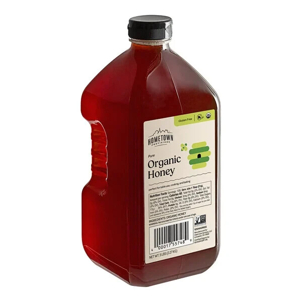 Hometown Provisions 5 lb. Organic Wildflower Honey