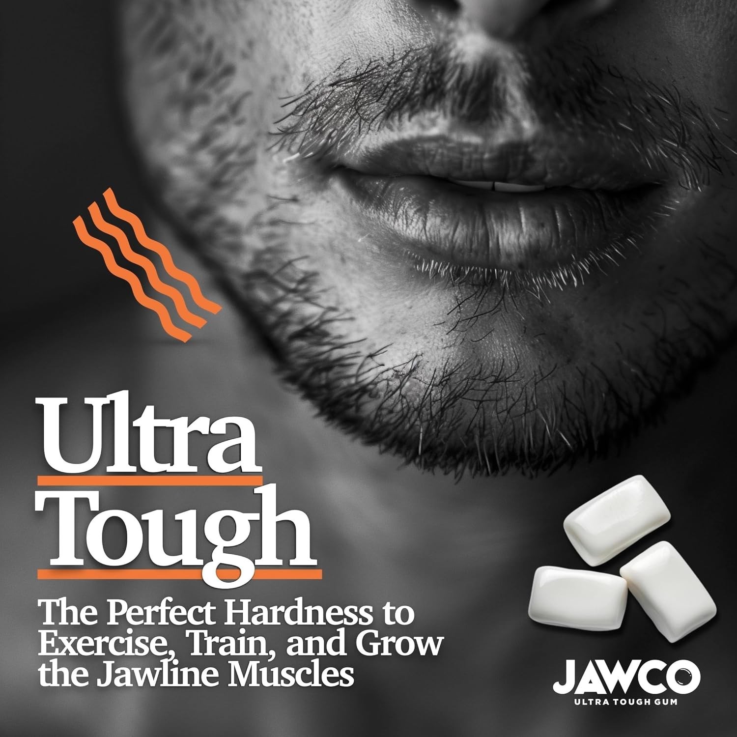 Powerful Facial Fitness Chewing Gum – 35 Daily Workouts for Jawline Definition